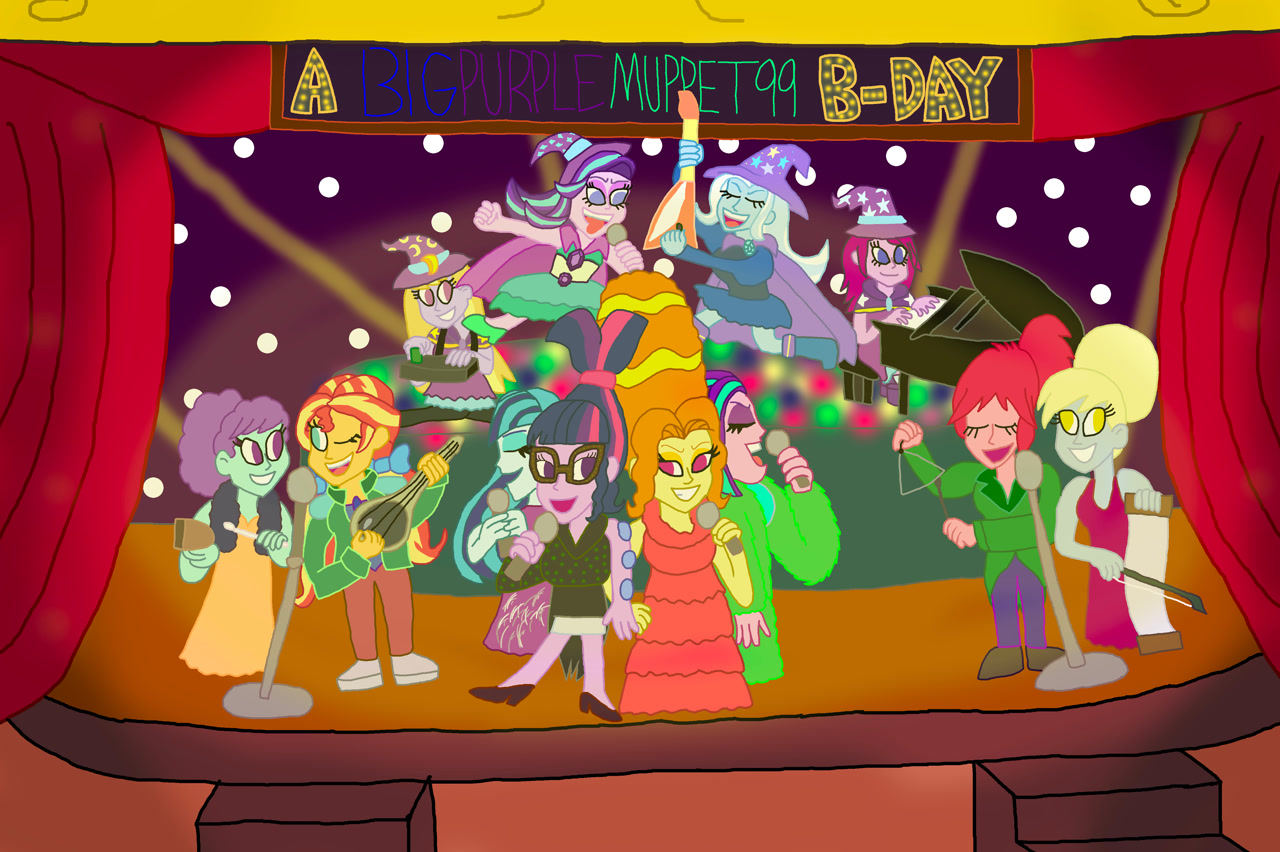 3058415 Safe Artist Bigpurplemuppet99 Adagio Dazzle Aria Blaze