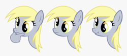 Size: 860x386 | Tagged: safe, derpy hooves, pegasus, pony, g4, derp, emoji, female, hand, head, mare, meme, nose wrinkle, scrunchy face, thinking, 🤔