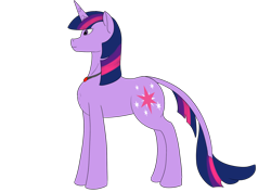 Size: 1508x1066 | Tagged: safe, artist:saint boniface, twilight sparkle, pony, unicorn, g4, leonine tail, simple background, solo, tail, transparent background, unicorn twilight