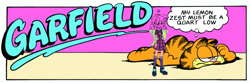 Size: 800x265 | Tagged: safe, artist:nyperold, lemon zest, cat, human, equestria girls, g4, comic, crossover, female, garfield, male, square root of minus garfield, text, thought bubble