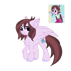 Size: 4096x4096 | Tagged: safe, artist:foxyfell1337, velvet sky, human, pegasus, pony, equestria girls, g4, absurd resolution, equestria girls ponified, ponified, simple background, solo, transparent background
