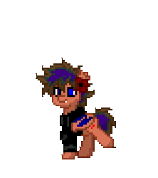 Size: 320x360 | Tagged: safe, oc, oc only, oc:h1f [bat], pony, pony town, animated, gif, simple background, solo, transparent background