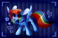 Size: 2284x1482 | Tagged: safe, artist:chipallinochips, rainbow dash, pegasus, pony, g4, chest fluff, female, solo