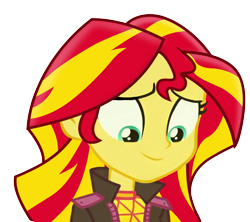 Size: 1232x1095 | Tagged: safe, artist:paco777yuyu, sunset shimmer, human, equestria girls, equestria girls specials, g4, my little pony equestria girls: better together, my little pony equestria girls: sunset's backstage pass, female, hair, hairstyle, original art, simple background, solo, transparent background