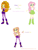 Size: 866x1146 | Tagged: safe, artist:prettycelestia, adagio dazzle, fluttershy, oc, oc:cressida shy, human, equestria girls, g4, boots, clothes, curly hair, eyeshadow, fusion, fusion:adagio dazzle, fusion:fluttershy, fusion:shyagio, gem, hand on hip, high heel boots, makeup, miniskirt, open mouth, open smile, red eyes, shoes, simple background, siren gem, skinny, skirt, smiling, thin, white background