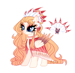 Size: 1600x1554 | Tagged: safe, artist:gihhbloonde, oc, oc only, pegasus, pony, female, mare, pegasus oc, simple background, solo, transparent background