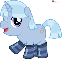 Size: 4256x4000 | Tagged: safe, artist:melisareb, part of a set, pony, unicorn, g4, .svg available, absurd resolution, alphabet lore, clothes, crossover, happy, i, looking at you, male, one eye closed, open mouth, ponified, raised hoof, simple background, socks, solo, species swap, stallion, striped socks, transparent background, vector, wink, winking at you
