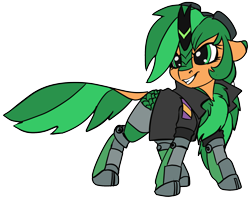 Size: 2752x2180 | Tagged: safe, artist:brainiac, oc, oc only, oc:atom smasher, kirin, female, high res, kirin-ified, mare, simple background, sketch, solo, species swap, transparent background