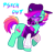 Size: 1425x1363 | Tagged: safe, artist:octoberumn, oc, oc:psych out, pony, unicorn, g4, base used, clothes, cyberpunk, gas mask, hat, male, mask, respirator, simple background, solo, stallion, transparent background, visor