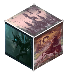 Size: 353x390 | Tagged: safe, artist:luca games, centaur, changeling, taur, chess, cube, icon, simple background, transparent background