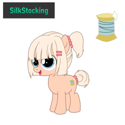 Size: 676x676 | Tagged: safe, artist:cdv, derpibooru exclusive, oc, oc only, oc:silk stocking, earth pony, pony, cute, female, filly, foal, reference sheet, simple background, transparent background