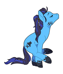 Size: 680x794 | Tagged: safe, artist:sinclair2013, oc, oc only, oc:tar mute, earth pony, pony, male, simple background, solo, stallion, transparent background