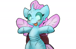 Size: 2048x1313 | Tagged: safe, artist:zutcha, ocellus, changedling, changeling, g4, cute, diaocelles, female, simple background, solo, white background