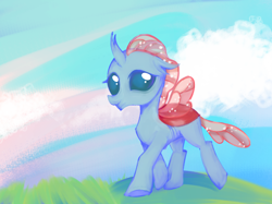Size: 1382x1032 | Tagged: artist needed, source needed, safe, ocellus, changedling, changeling, g4, female, solo