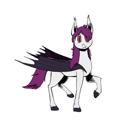 Size: 1280x1256 | Tagged: safe, artist:darkhestur, derpibooru exclusive, oc, oc only, oc:toxic luck, bat pony, pony, bat pony oc, looking at you, male, simple background, solo, transparent background