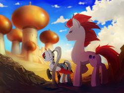 Size: 1500x1125 | Tagged: safe, artist:skyeypony, oc, oc only, earth pony, pegasus, pony