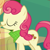 Size: 661x659 | Tagged: safe, screencap, apple bumpkin, earth pony, pony, friendship is magic, g4, apple family member, background character, background pony, cropped, female, mare, solo focus