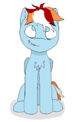 Size: 505x800 | Tagged: safe, artist:m37, oc, oc only, pegasus, pony, male, simple background, solo, white background