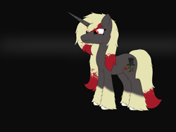 Size: 4399x3300 | Tagged: safe, artist:rosedraws, oc, oc only, oc:rose glow, oc:rose thorn, pony, unicorn, alternate design, female, multicolored hair, multicolored mane, multicolored tail, solo, tail