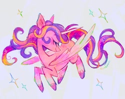 Size: 966x766 | Tagged: safe, artist:lutraviolet, princess cadance, alicorn, pony, g4, redesign