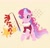 Size: 2048x1974 | Tagged: safe, artist:raindrophalo, oc, oc only, pony, unicorn, female, fireworks, glowing, glowing horn, horn, lunar new year, simple background, unicorn oc