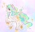 Size: 1429x1344 | Tagged: safe, artist:lutraviolet, princess celestia, alicorn, pony, g4, abstract background, alternate design, female, mare, side view, solo