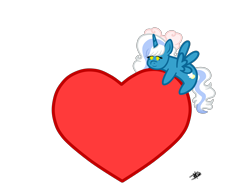 Size: 3984x3000 | Tagged: safe, artist:princessmoonsilver, oc, oc only, oc:fleurbelle, alicorn, pony, alicorn oc, bow, chibi, cute, female, hair bow, heart, high res, horn, mare, simple background, solo, transparent background, wings