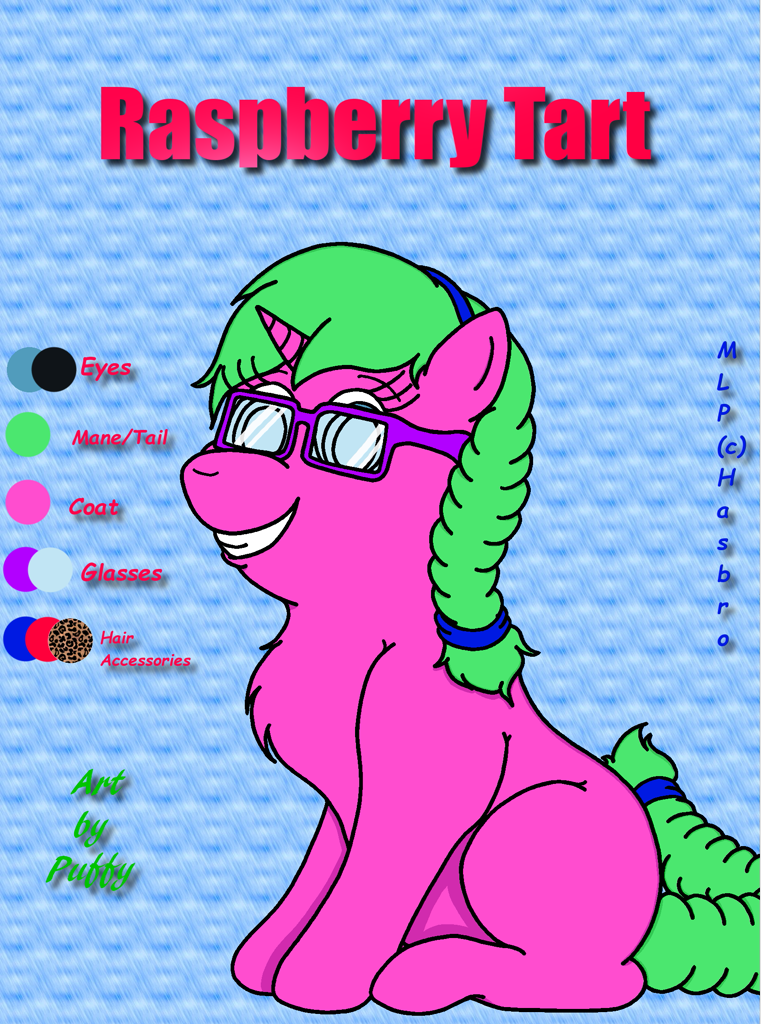 Mlp Oc Raspberry Daylight #3077277 - safe, artist:puffydearlysmith, oc, oc:raspberry tart, pony ...