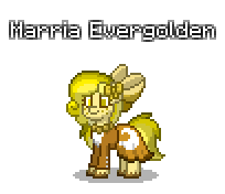 Size: 204x176 | Tagged: safe, artist:dematrix, oc, oc only, oc:marria evergolden, earth pony, pony, pony town, clothes, female, mare, pixel art, simple background, solo, transparent background