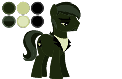 Size: 632x412 | Tagged: safe, artist:xyclone, oc, oc only, oc:waste thought, earth pony, pony, male, reference sheet, simple background, solo, stallion, transparent background