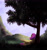 Size: 1407x1486 | Tagged: safe, artist:itssim, fluttershy, pegasus, pony, g4, female, mare, mountain, scenery, solo, tree, under the tree