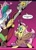 Size: 324x454 | Tagged: safe, idw, cosmos, discord, fluttershy, princess celestia, alicorn, draconequus, pegasus, pony, g4, cropped, dialogue, gasp, gradient background, heart, possessed