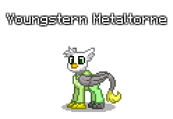 Size: 248x170 | Tagged: safe, artist:dematrix, oc, oc only, oc:youngstern metaltorne, griffon, pony, pony town, clothes, male, pixel art, simple background, solo, transparent background