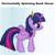 Size: 800x800 | Tagged: safe, gameloft, twilight sparkle, alicorn, pony, g4, my little pony: magic princess, 3d, animated, caption, crown, female, free bird, image macro, jewelry, mare, meme, open mouth, open smile, regalia, rock (music), smiling, solo, sound, spinning, spread wings, text, twilight sparkle (alicorn), webm, wings
