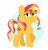 Size: 756x787 | Tagged: safe, artist:kbstarflower, sunset shimmer, pony, unicorn, g4, chest fluff, female, solo