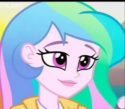 Size: 358x313 | Tagged: safe, screencap, princess celestia, principal celestia, human, equestria girls, g4, smiling