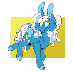 Size: 2000x2000 | Tagged: safe, artist:caprania, part of a set, oc, oc only, oc:fleurbelle, alicorn, pony, commission, female, high res, mare, solo, ych result