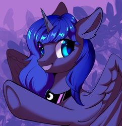 Size: 1080x1114 | Tagged: safe, artist:myriadstar3, princess luna, alicorn, pony, g4, female, solo