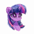 Size: 3643x3583 | Tagged: safe, artist:jfrxd, twilight sparkle, alicorn, pony, g4, high res, simple background, solo, transparent background, twilight sparkle (alicorn)