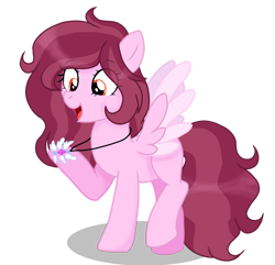 Size: 1280x1236 | Tagged: safe, artist:meimisuki, oc, oc only, oc:domia, pegasus, pony, female, pegasus oc, simple background, solo, transparent background