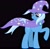 Size: 1555x1533 | Tagged: safe, artist:defg7373, trixie, pony, unicorn, g4, black background, raised hoof, simple background, solo