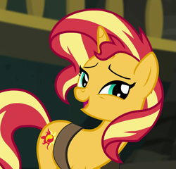 Size: 817x785 | Tagged: safe, screencap, sunset shimmer, human, pony, equestria girls, equestria girls specials, g4, my little pony equestria girls: better together, my little pony equestria girls: forgotten friendship, cropped, solo
