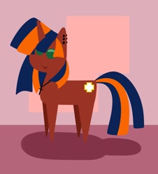 Size: 1408x1560 | Tagged: safe, artist:ybkathan, oc, oc only, pony, unicorn, female, lineart, minimalist, solo