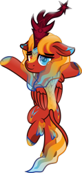 Size: 2954x6218 | Tagged: safe, artist:php178, derpibooru exclusive, oc, oc only, oc:solunitum equinox ☯, kirin, kirin pegasus, pegasus, pony, winged kirin, derpibooru, g4, sounds of silence, .svg available, a kirin tale, aftermath, april fools, april fools 2023, back, badge, balance, balancing, blue eye, blue eyes, both cutie marks, butt, carving, colored pupils, commission, commissioner:dust rock, craft, day and night, derpibooru ponified, engraving, female, fetlock tuft, floppy ears, flowing mane, flowing tail, folded wings, fusion, golden eyes, gradient hooves, gradient mane, gradient tail, harmony, heterochromia, highlights, hoof heart, horn, hybrid oc, inkscape, kirin oc, leg fluff, leonine tail, lidded eyes, long horn, looking at you, mare, meta, movie accurate, pegasus oc, plot, ponified, ponified logo, pose, raised hoof, raised leg, rear view, red pupils, simple background, smiling, smiling at you, solo, spread arms, spread hooves, standing, standing on one leg, stars, svg, tail, thick eyebrows, translucent mane, transparent background, transparent mane, transparent tail, two toned mane, two toned tail, underhoof, united equestria, unity, upside-down hoof heart, vector, wings, yellow eyes, ☯