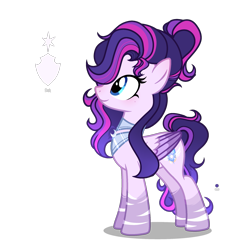 Size: 2031x2123 | Tagged: safe, artist:harmonyvitality-yt, oc, oc only, pegasus, pony, base used, eyelashes, female, high res, looking up, mare, offspring, parent:flash sentry, parent:twilight sparkle, parents:flashlight, pegasus oc, peytral, simple background, solo, transparent background