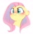 Size: 995x1058 | Tagged: safe, artist:melodylibris, fluttershy, pegasus, pony, g4, angry, blushing, bust, cute, ears back, female, floppy ears, looking at you, madorable, mare, peeved, portrait, scowl, scrunchy face, shyabetes, simple background, solo, three quarter view, white background