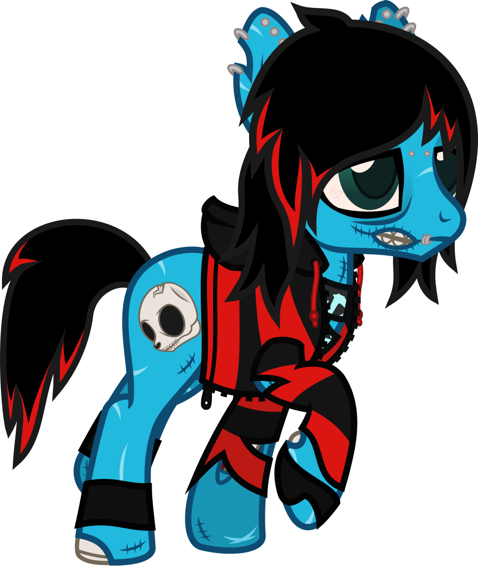 Safe Artist Lightningbolt Derpibooru Exclusive Oc Oc Only Oc Emo Lad Earth Pony