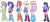 Size: 1024x455 | Tagged: safe, artist:pdorothynics, applejack, fluttershy, pinkie pie, rainbow dash, rarity, twilight sparkle, alicorn, human, equestria girls 10th anniversary, equestria girls, g4, magical mystery cure, my little pony: friendship is magic, anniversary, anniversary art, belt, boots, clothes, clothes swap, cowboy boots, cowboy hat, cutie mark swap, eqg promo pose set, equestria girls interpretation, female, hat, high heel boots, humane five, humane six, jacket, magical mystery cure 10th anniversary, pinkamena diane pie, pleated skirt, polka dot socks, rainbow socks, scene interpretation, shirt, shoes, shrugging, simple background, skirt, socks, striped socks, swapped cutie marks, transparent background, twilight sparkle (alicorn), vest, what my cutie mark is telling me