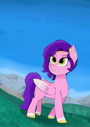 Size: 4961x7016 | Tagged: safe, artist:tempestshine, pipp petals, pegasus, pony, g5, adorapipp, cute, female, solo