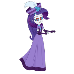 Size: 2000x2000 | Tagged: safe, artist:nie-martw-sie-o-mnie, rarity, human, equestria girls, g4, british, clothes, cup, dress, evening gloves, food, gloves, gown, high res, humanized, hypno eyes, hypnority, hypnosis, hypnotized, long dress, long gloves, long skirt, simple background, skirt, solo, tea, teacup, transparent background